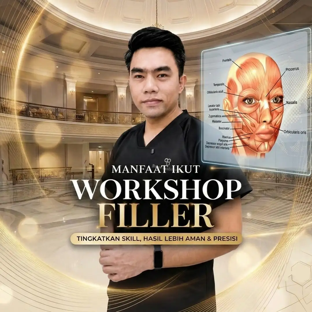 Dok, Sharing Ilmu Yuk! Di Workshop kami, Lebih Penting Merk Produk atau Anatomi Wajah?