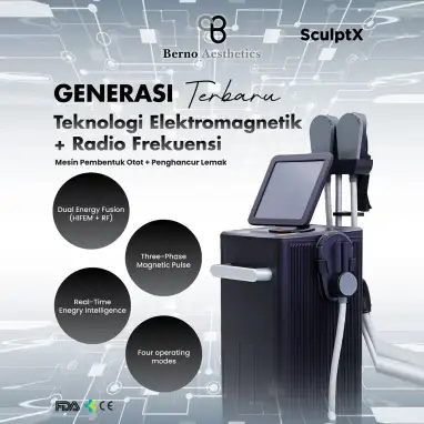 Revolusi Slimming, SculptX, Teknologi Duo-Action Pembentuk Otot dan Penghancur Lemak