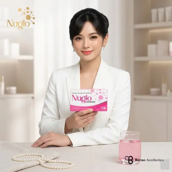 Nuglo Suplemen Antioksidan Pencerah Kulit Glowing Alami
