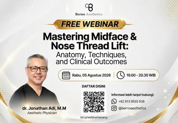Mastering Midface dan Nose Thread Lift, Rahasia Anatomi, Teknik, dan Hasil Natural