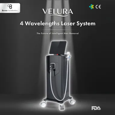 Mesin Velura 4 Wavelengths Laser System Teknologi Sapphire Cooling
